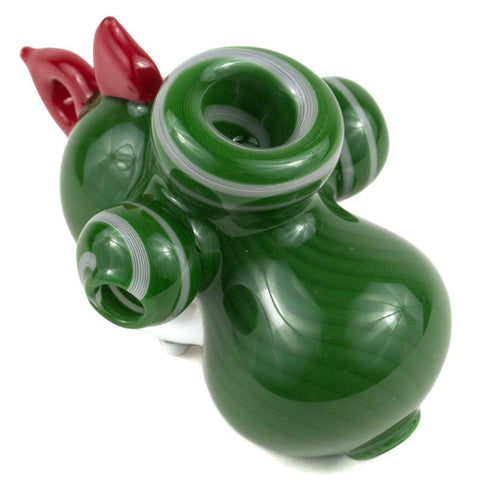 Global Glassworks | OG Yoshi Pendant Pipe - Peace Pipe 420