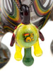 Global Glassworks | Rasta Yoshi Rig w/Pendant - Peace Pipe 420