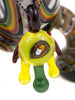 Global Glassworks | Rasta Yoshi Rig w/Pendant - Peace Pipe 420