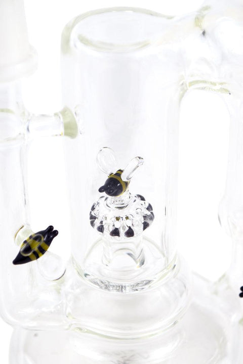 Mike D | Bee Hive Recycler - Peace Pipe 420