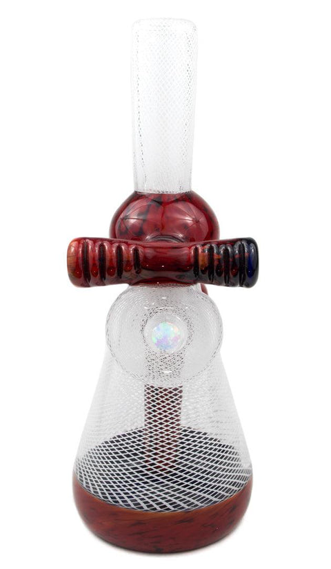 Cameron Reed | Reticello Red Base Rig - Peace Pipe 420