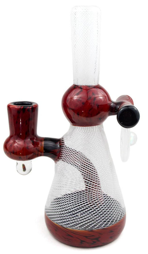 Cameron Reed | Reticello Red Base Rig - Peace Pipe 420