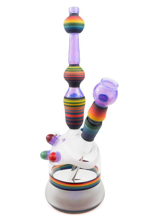 Doug Zolbert | Encalmo Purple Rainbow Rig - Peace Pipe 420