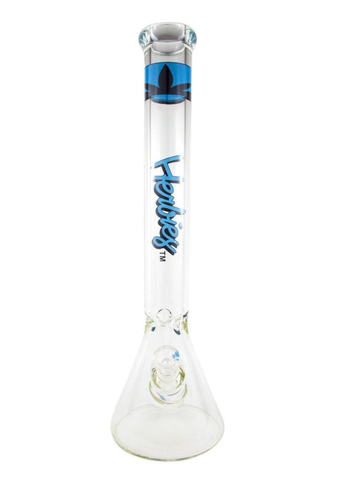 Herbies Glass | 18" Beaker 7mm - Peace Pipe 420