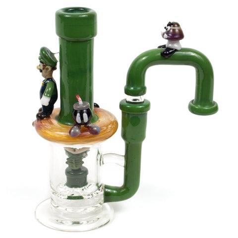 Bob The Glass Blower | Luigi Pipe - Peace Pipe 420