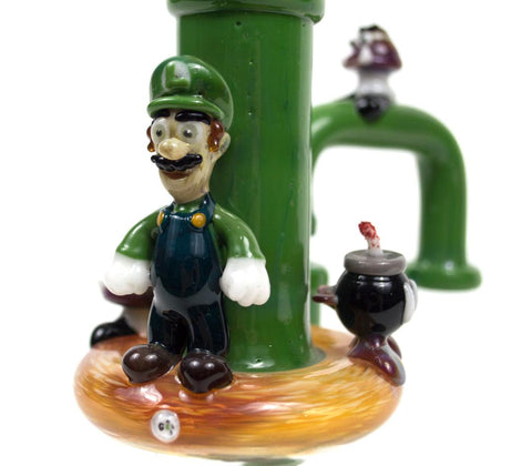 Bob The Glass Blower | Luigi Pipe - Peace Pipe 420