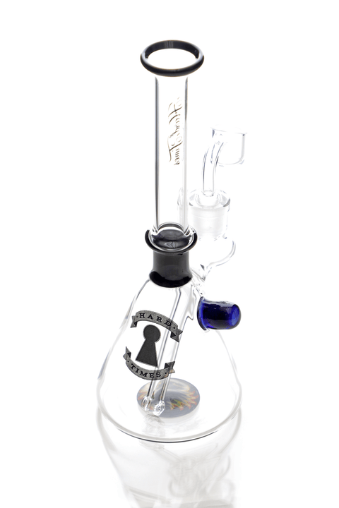 Hard Times | 8" Wigwag Beaker Rig - Peace Pipe 420