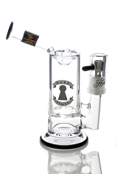 Hard Times | 5" Rasta Vortex Rig - Peace Pipe 420