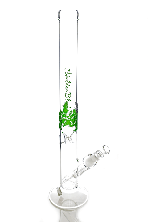 Sheldon Black | 19" Grasso Straight Tube - Peace Pipe 420