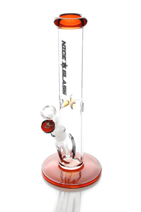 Nice Glass | 12" Straight Tube - Peace Pipe 420