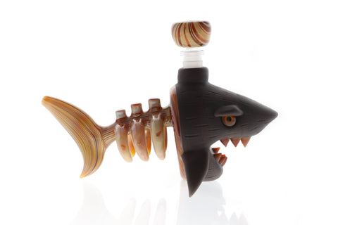 Niko x Chad G | Knot Wood Shark Collab - Peace Pipe 420