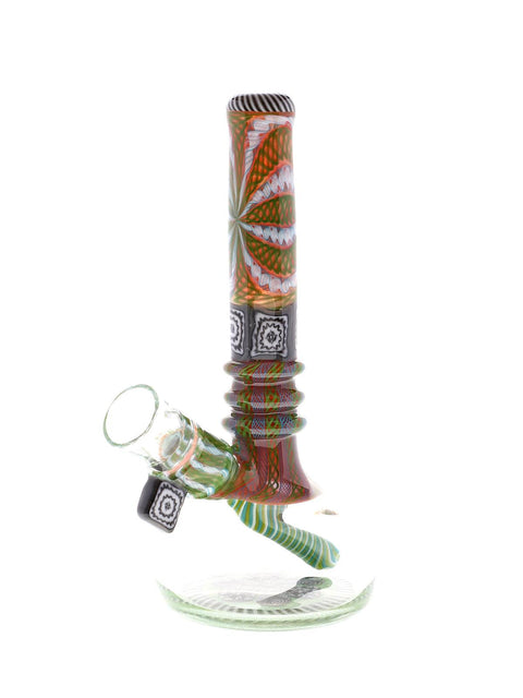 Cap'N Crunk x Harold Kooney | Green & Red Collab - Peace Pipe 420