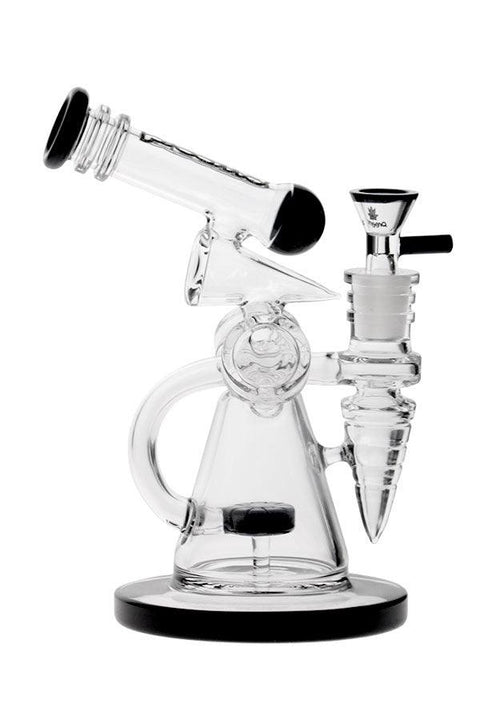 Preemo | 8" Celestial Scope Recycler - Peace Pipe 420