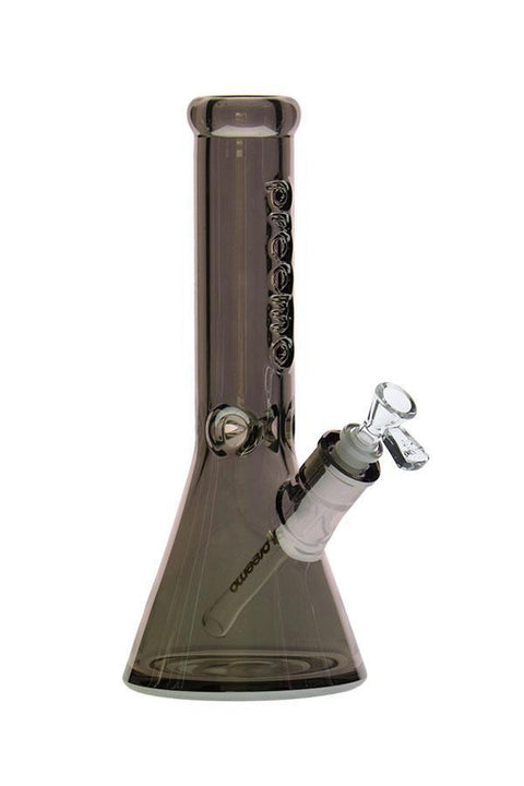 Preemo | 12" Metallic Embossed Beaker - Peace Pipe 420
