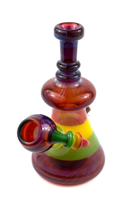 BG | Rasta Mini Tube - Peace Pipe 420