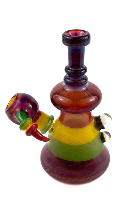 BG | Rasta Mini Tube - Peace Pipe 420