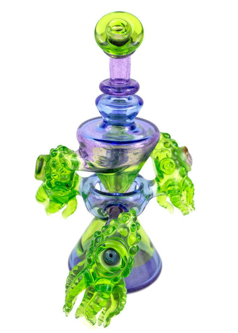 Glass Bros | Eye Rig Collab - Peace Pipe 420