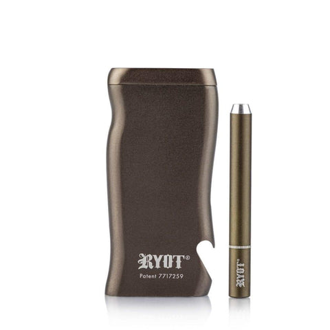 Ryot | Metal Dugout w/Matching Bat - Peace Pipe 420