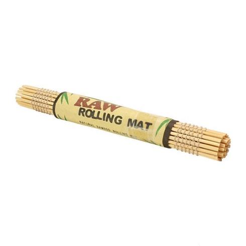 Raw | Bamboo Rolling Mat - Peace Pipe 420