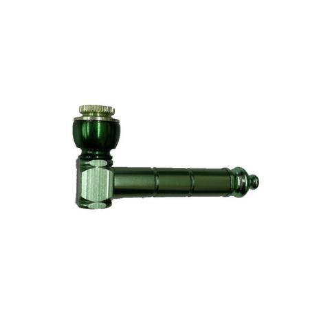 Herbies | Metal Pipe Solid Anodized - Peace Pipe 420