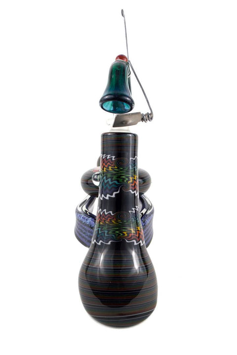 Kevin Murray | Bubbler Pipe w/ 2 Dichro Wings - Peace Pipe 420