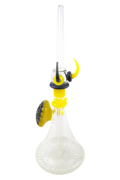 P.A. JAY | Lemon and Blue Beaker Rig - Peace Pipe 420