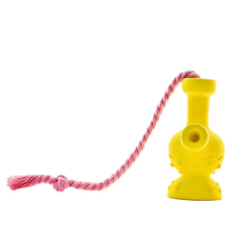 Puff Palz | Tug & Toke Dog Toy - Peace Pipe 420