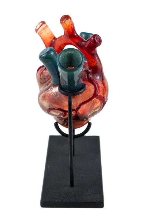 SMART | Small Heart Rig - Peace Pipe 420