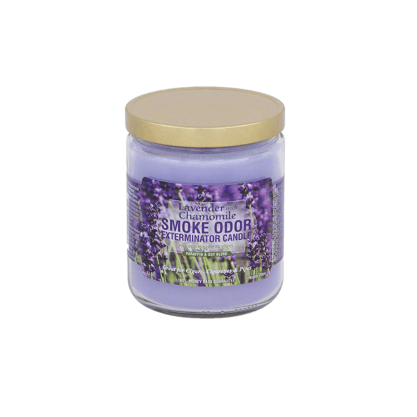 Lavender Chamomile | Smoke Odor Exterminator Candle - Peace Pipe 420
