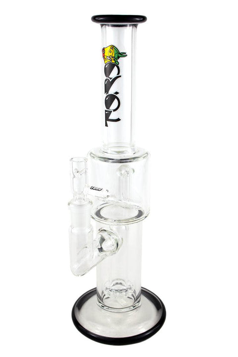 Toro | Mini Tube Cirq/Airplane (Black) - Peace Pipe 420