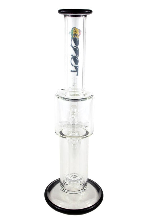 Toro | Mini Tube Cirq/Airplane (Black) - Peace Pipe 420