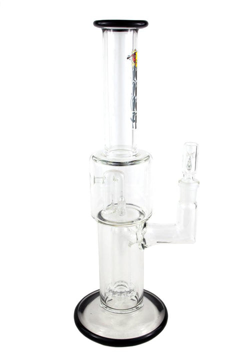 Toro | Mini Tube Cirq/Airplane (Black) - Peace Pipe 420